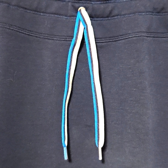 Merrell Blue Cotton Blend Floral Detail Blue Skirt Size Medium - Picture 4 of 8